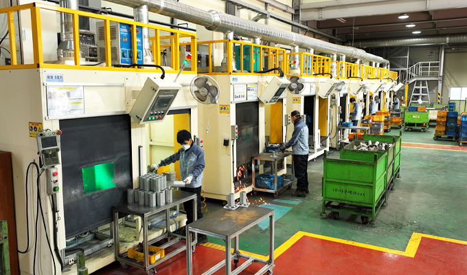 Dawoo Technology's welding factory